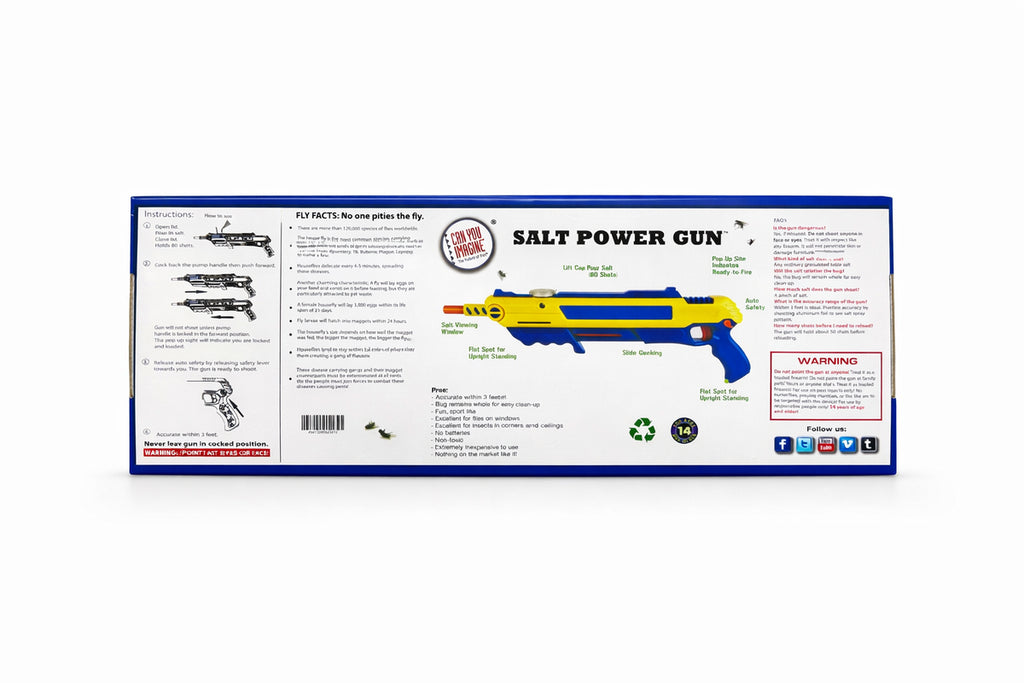 Salt Power Gun - Gray